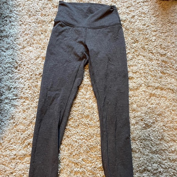grey lulu lemon leggings - Picture 1 of 2